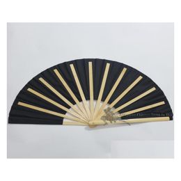 Vechtsporten Beautif Bamboo Tai Chi Fan Shaolin Kung Fu Wushu Fans B12077969062 Drop Delivery Sport Buiten Fitnessbenodigdheden Dhl2J