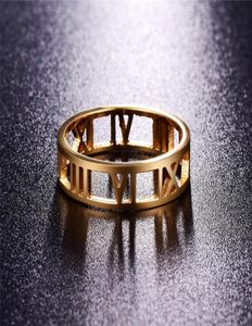 Martick Rings Gold Color Hollow Out Roman Cumerals Fashion Jewelry For Women Man Size 511 R147732312