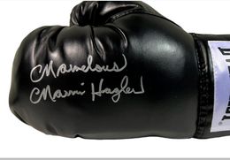 Merveilleux Marvin Hagler JUAN MANUEL MARQUEZ Saul Canelo Alvarez Matériaux Signé Autographe signé Gants de boxe auto autographiés