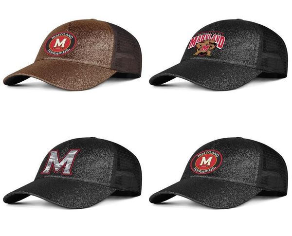 Maryland Terrapins Round Logo hommes et femmes Pony chapeau casquette cool mode équipe de baseball unique baseballhats Gris Camouflage Football5222488