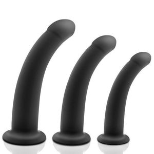 MaryXiong Silicone Anal Dildo Anal Trainer G-Spot Butt Plug Unisexe Anal Masturbation Ass Sex Toys Produits Érotiques pour Hommes Gay