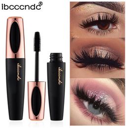 Mascara 4D Fibre de Soie Mascara Mascara Imperméable Longue Durée Mascara à Séchage Rapide Allongement des Cils Noirs Extension Beauté Outils de Maquillage 230712