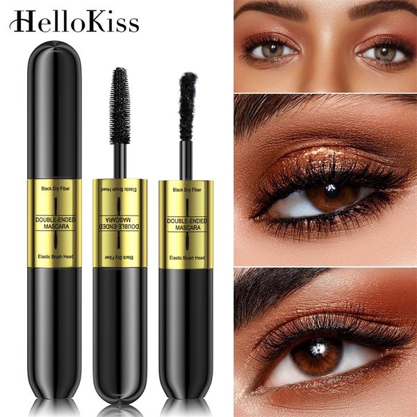 Mascara 4d en Fiber de soie, imperméable, Volume supplémentaire, résistant aux taches, bouclage, allongement des cils, maquillage pour les yeux