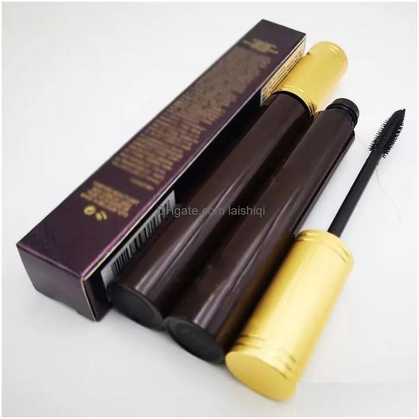 Mascara 8Style Designer Brand Impermeable y Lash Black Cring Natural Tubo grueso Longitud Ojos Cosméticos Mujeres Amor Regalos con gota Dhlkw