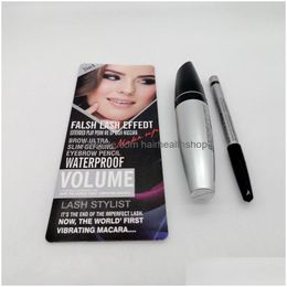 Mascara et crayon à sourcils 2 en 1 Falsh Lash Effedt Play étendue Gigablack Netproof Net 13,1 ml 0,8 g Drop Livraison Health Beauty Dhvgr