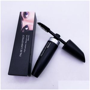 Mascara Marca Maquillaje M Fibra Falso Lash Efecto Negro 13.1 ml Fl Lashes Natural Grueso Cring Alargamiento Crema de pestañas Cosmético Drop D DHMGT