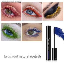 Mascara curling maquillage glamour accrocheur couleurs vibrantes formule durable améliorer les cils pour les yeux curling allongeur maquillage étonnant l49