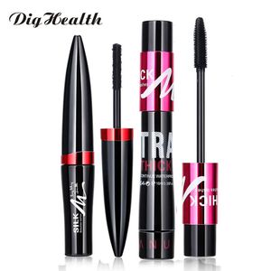 Mascara Dighealth 2 en 1 imperméable 4d fibre de soie allongement des cils naturels Extension de Volume cosmétique 231027