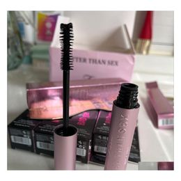 Mascara druppel est roze beter dan seks zwart fl grootte 8 ml 0,27 oz dikke waterdichte levering gezondheid schoonheid make -up ogen dhl16