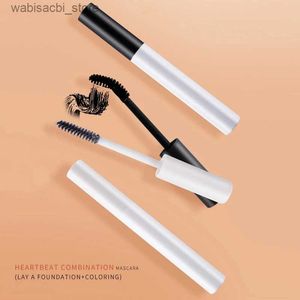 Mascara oogmake -up veganistisch definiërende heldere gel Lash Brow Mascara 4D Deel 2 in 1 mascara met styling gel L49