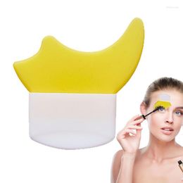 Mascara cils garde sous le maquillage des yeux accessoires réutilisables en forme de croissant pour protéger les yeux des femmes sales