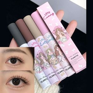 Mascara FLORTTE Extension 4D Curling Verlengen Mascara Instelling Waterproof langdurige Wimper Base Korea Make-Up Cosmetische 230712