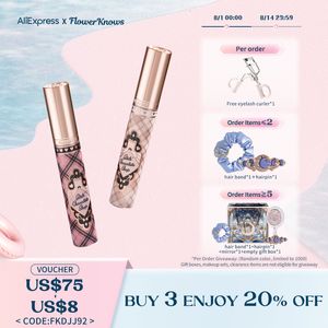 Mascara Flower Knows Chocolate WonderShop 35ml Wimperverlenging Waterproof Beauty Make-up 230809