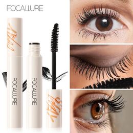 Mascara Focallure noir long et épais, maquillage pour les yeux, imperméable, ne tache pas, cosmétiques pour les yeux, 231027