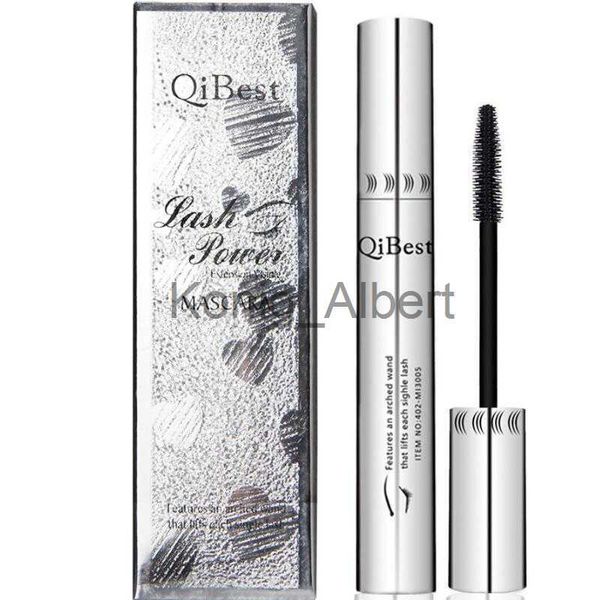 Mascara Vente chaude Qibest Q2504 Mascara en tube d'aluminium avec des produits de maquillage noirs longs, denses et imperméables, cadeau cosmétique pour femmes x0807