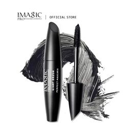 Mascara IMAGIC 4D noir fibre de soie cils allongeant imperméable longue durée cils Volume cosmétiques pour les yeux 231027