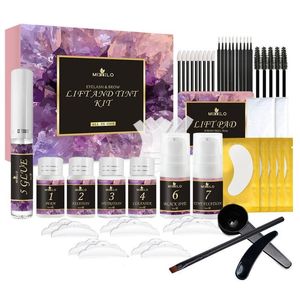 Mascara Lash Lift en Wenkbrauwverf 2 in 1 Set Semi-permanente Wimperpermanent Kit voor Salon DIY bij 230712