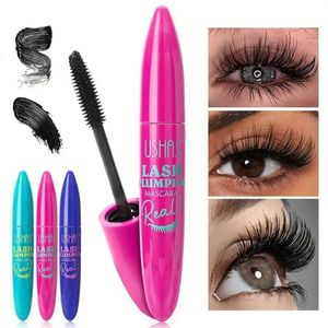 Mascara Lash Waterproof 4D Zijdevezel Effect Faux Curly Macara Verlengt Wimpergroei Lift Bulklash Schoonheid Make-up Cosmetisch 231027