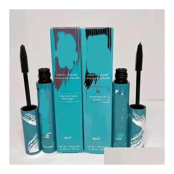 Mascara Nuevas extensiones de pestañas líquidas Brynn Rich Black Lashes Marca Cosméticos Dramatic Long 0.38Oz Fl Tamaño 10.7G 2 colores Entrega directa Otel3