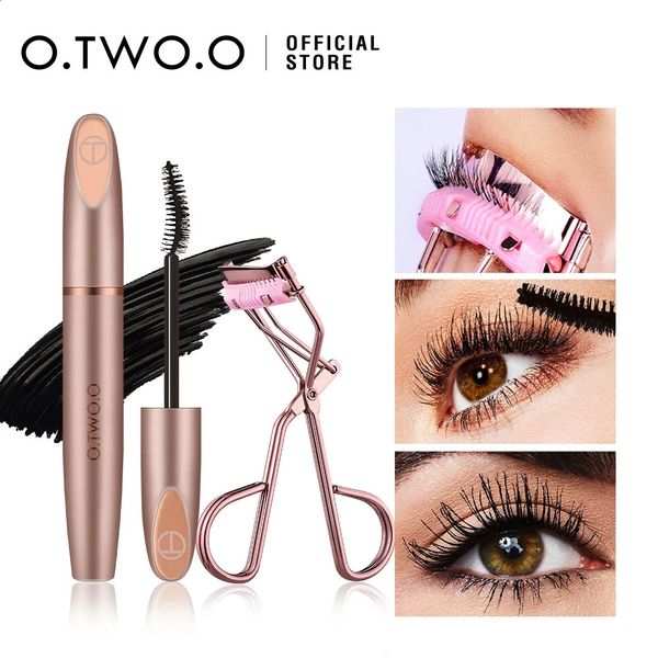 Mascara O TWO O 4d, allongement des cils en Fiber de soie, Volume imperméable, sans écaillage, ensemble naturel, maquillage professionnel, 231102