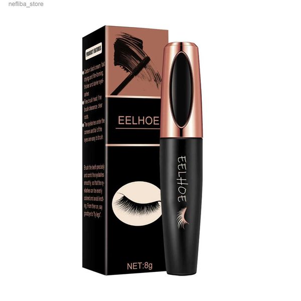 Mascara sdottor allongeur mascara étanche à la fibre de soie durable durable extension des cils noirs maquillage de maquillage cosmétique curli l410