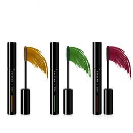 Mascara VIBELY cils colorés allongeant les cils recourbés bleu jaune vert imperméable longue durée maquillage pour les yeux 231027