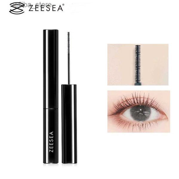 Mascara Zeesea Multi-efectar Mascara Negro Curling Song se extiende grueso 4D Black Slim Charm Mascara Nude Eye Mafe L410