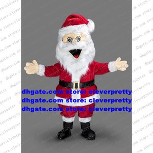Costume de mascotte P￨re No￫l Santa Claus Clause Kriss Kringle Cartoon Personnage Festival Gift Manners C￩r￩monie ZX2468