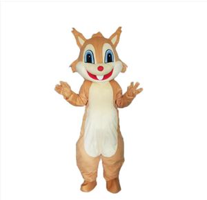 Mascotte kostuum Nieuw hoogwaardige Alvin Chipmunk Mascot Costume Halloween Birthday Party Animation Props Show