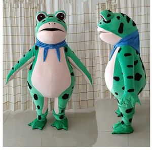 Costume de mascotte Simbok drôle grenouille poupée Costume propagande mascotte dessin animé Anime vêtements pour adulte Halloween fête de pâques