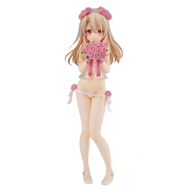 Costumes de mascotte 21 cm Fate/Kaleid Liner Prisma Illya Figure d'anime Illyasviel Von Einzbern Bikini de mariage Kaleid Liner PVC figurine jouet cadeau