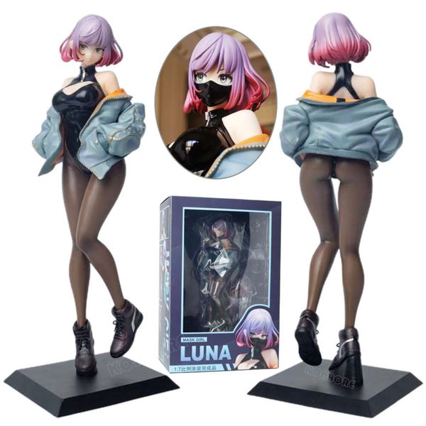 Disfraces de mascota 24 cm Astrum Design Luna Ilustración por Yd Anime Girl Figura Luna Máscara Chica Figura de acción Adulto Coleccionable Modelo Muñeca Juguetes Regalo