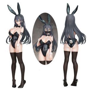 Costumes de mascotte 26 cm Black Bunny Junpai Chan Masque Sexy Girl Anime Figure Bfull Fots Japon Bunny Juniors Action Figure Adulte Sexy Modèle Poupée Jouets