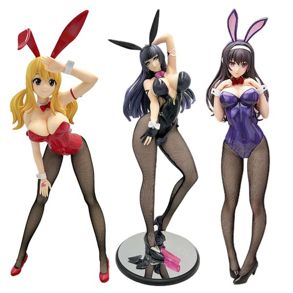 Costumes de mascotte 46 cm Reliure native Tomoka Hinasawa Bunny Girl Figure d'anime sexy Règle absolue de la reine Hinasawa Tomoka Figurine d'action Jouets de poupée