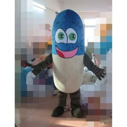 Mascot disfraces adulto blu adulto pillola del disfraz della mascotte lol