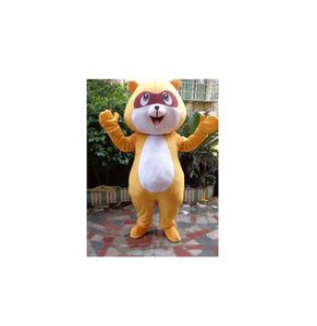 Mascotte Kostuums Geanimeerde Thema Little Wasbeer Cospalie Cartoon Mascotte Karakter Halloween Carnaval Party Kostuum