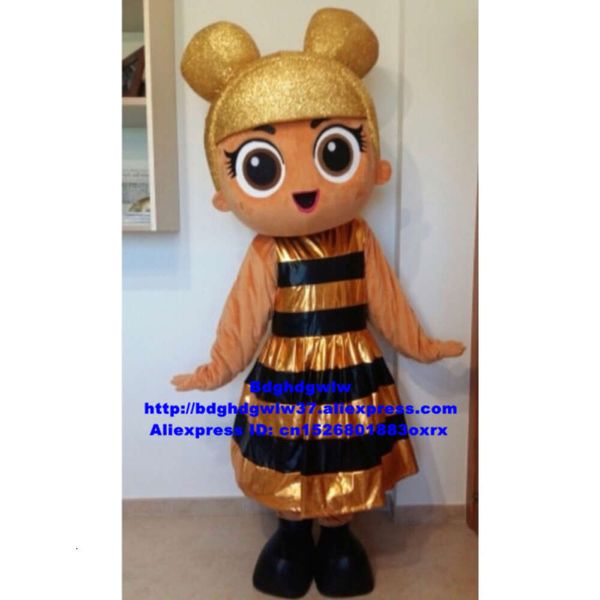 Costumes de mascotte Bébé Reine Abeille Fille Poupée Costume De Mascotte Adulte Personnage De Dessin Animé Costume MINIPINK Top Vendeur Nouveau Style Date Cx4057