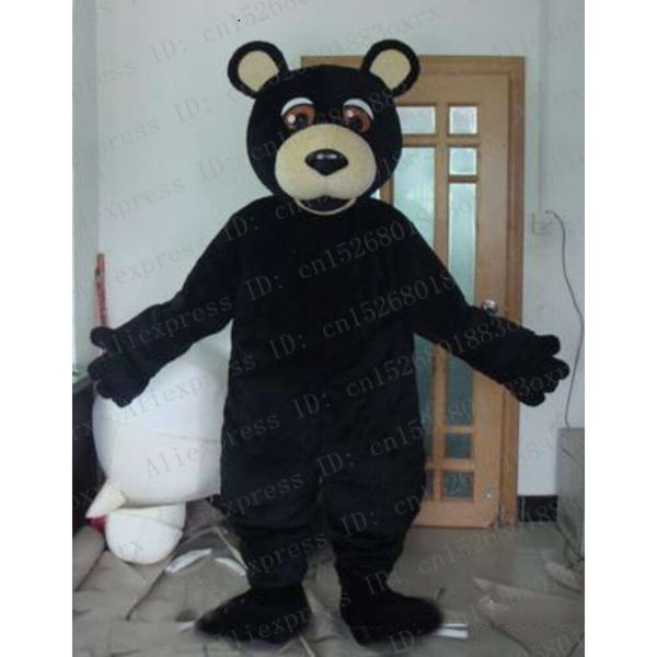 Costumes de mascotte Costume de mascotte de l'ours noir