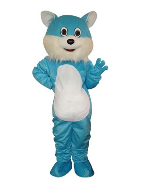 Costumes de mascotte Costume de mascotte de chat bleu personnalisé taille adulte personnage de dessin animé Cosply Cosplay thème Mascotte Costume de carnaval cadeau d'halloween