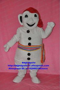 Costumes de mascotte Bonhomme bonhomme de neige bonhomme de neige Costume de mascotte adulte personnage de dessin animé tenue costume haute rue centre commercial réunion bienvenue Zx851