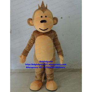 Mascotte kostuums bruine aap orang-oetan gorilla chimpansee mascotte kostuum volwassen stripfiguur Upacara Penutupan begroet gasten Zx1878