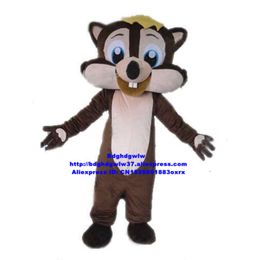 Costumes de mascotte Écureuil marron Chipmunk Chipmuck Chippy Eutamias Costume de mascotte adulte personnage de dessin animé cérémonie de clôture quelqu'un à l'intérieur Zx350