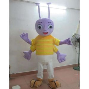 Costumes de Mascotte, Costume de mascotte de fourmi de dessin animé, déguisement de personnage de carnaval, célébration de noël