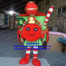 Disfraces de mascotas Trineo de Navidad con traje de mascota presente Traje de personaje de dibujos animados para adultos Fiesta de noche Solicitar negocios Zx1754