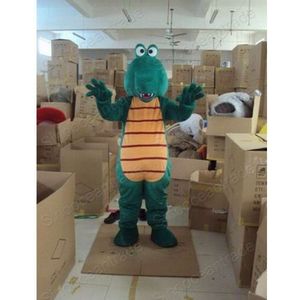 Costumes de mascotte Crocodile pour les adultes publicités Costume Animal School Mascot Mascot Fancy Dress Costumes