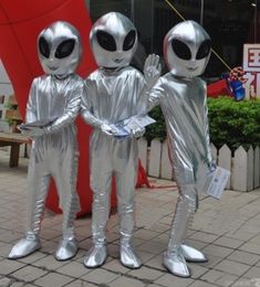 Costumes de mascotte Costume extraterrestre Alien Mascotter Cartoon Déguisements Halloween Christmas PartyMascot