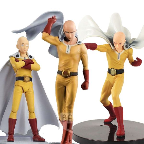 Costumes de mascotte Figma 310 One Punch Man Saitama Action Figure Saitama Sensei Dxf Hero PVC Collection Modèle Poupée Jouets Bibliothèque Ornement Cadeau