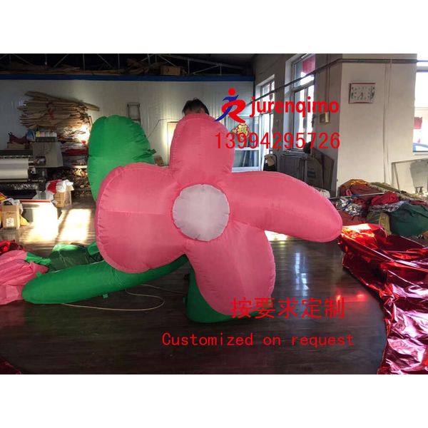 Costumes de mascotte fleur iatisable Model Bar Party Mall Supermarket Set Props Party Celebration Decoration