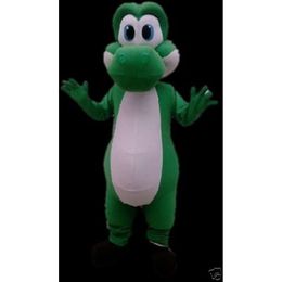 Costumes de mascotte mousse mignon green baby drangon dessin animé en peluche de Noël déguisement halloween mascotte costume