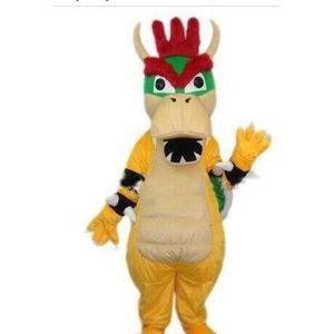 Costumes de mascotte mousse dragon dinosaure dessin animé en peluche de Noël déguisé Halloween Mascot Costume